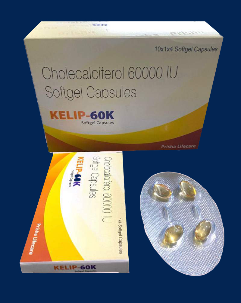 Cholecalciferol 60000 IU Softgel Capsules